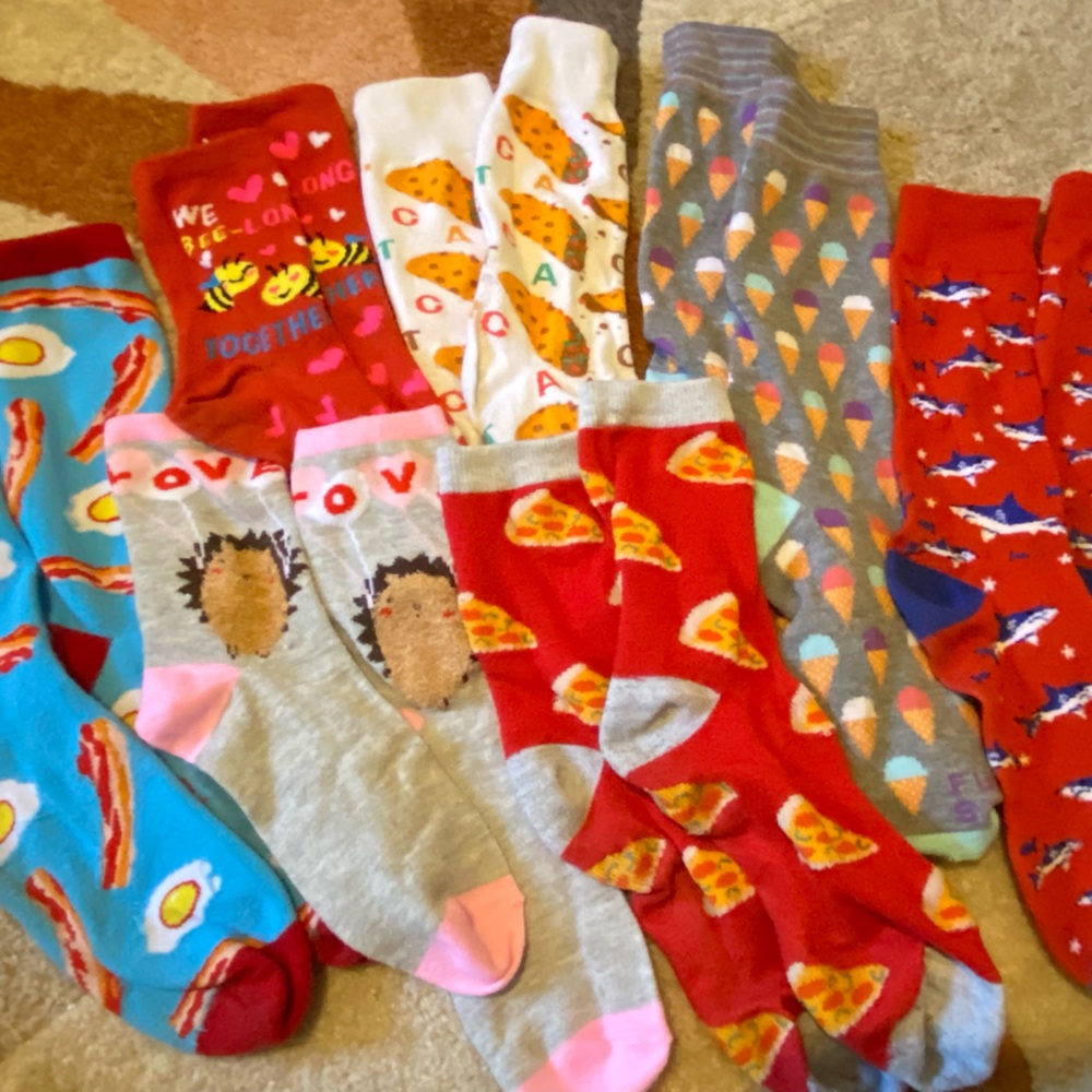Fun Tall Socks 7 Pairs